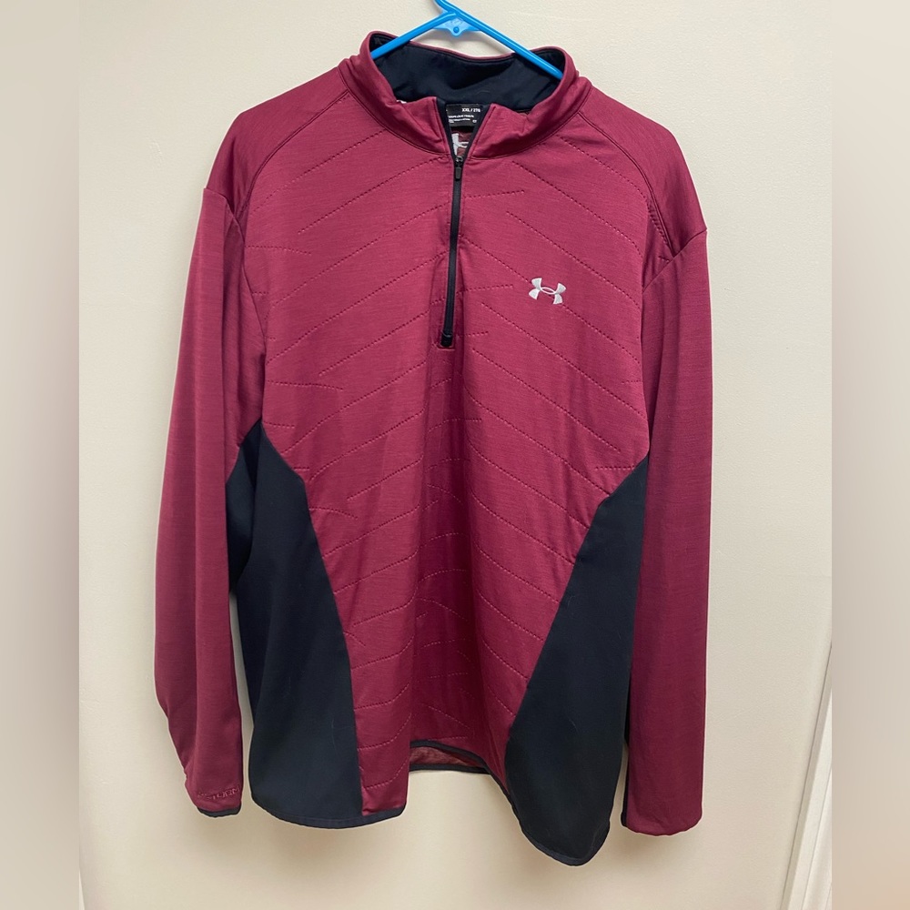 XXL maroon under armour Storm Daytona ½ Zip